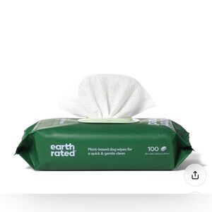 New Earth Rated Extra Thick Lavender Scented Dog Grooming Wipes